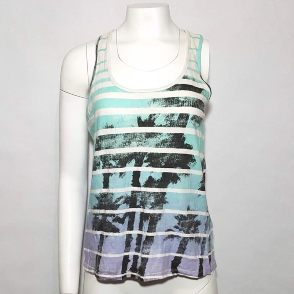 Just Ginger Palm Tree Tank Top